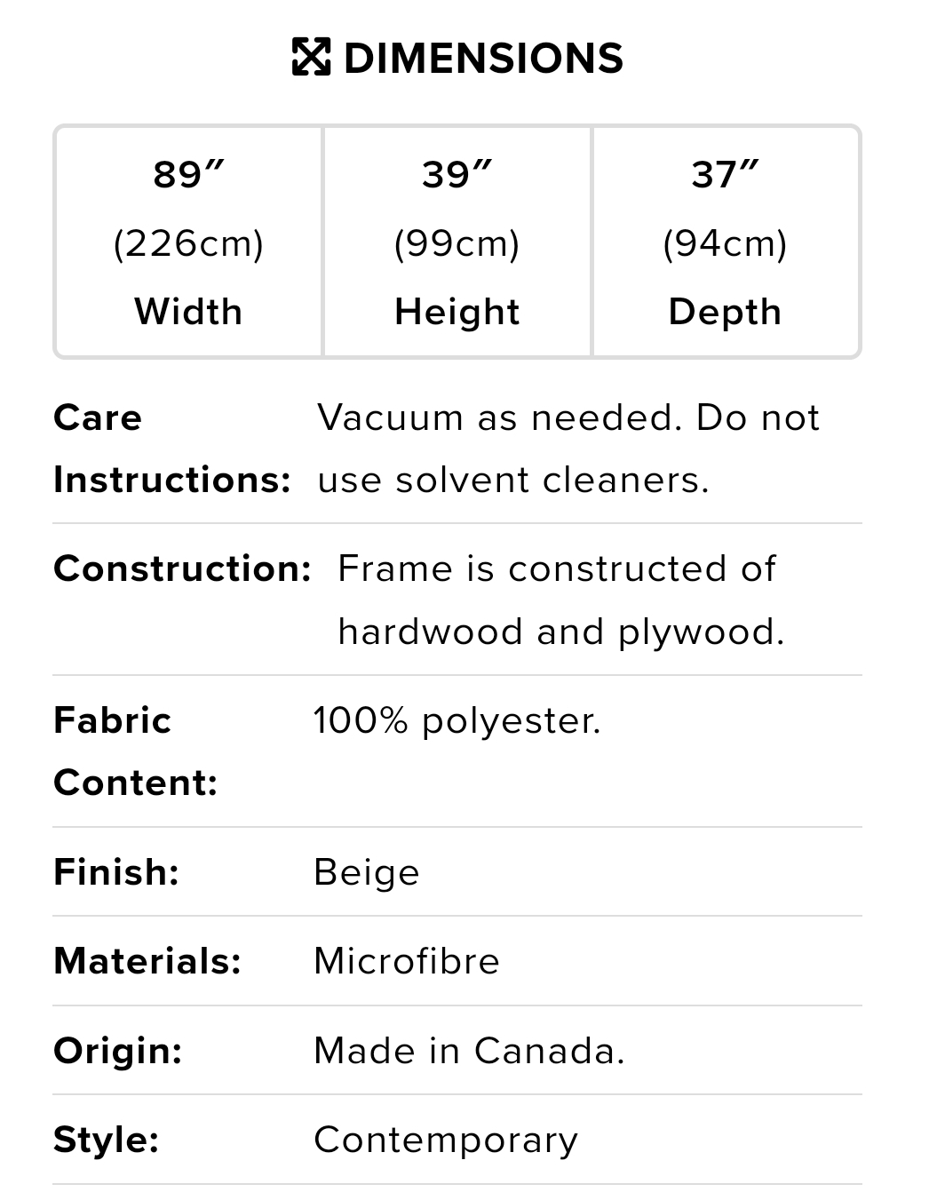 3 Seater Couch image indicator(6)