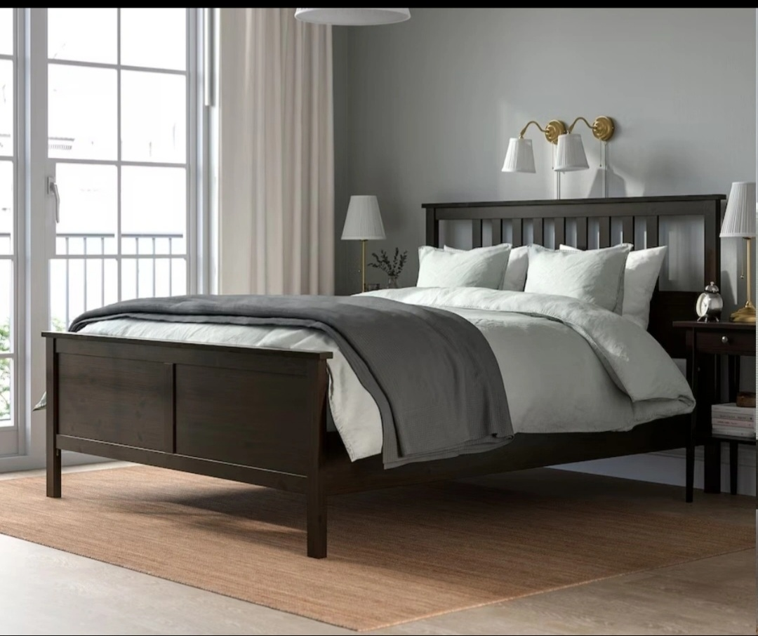 New Ikea Hemnes Queen Bed Frame 🤎