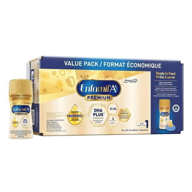 18 Pack Ready to Feed Enfamil formula