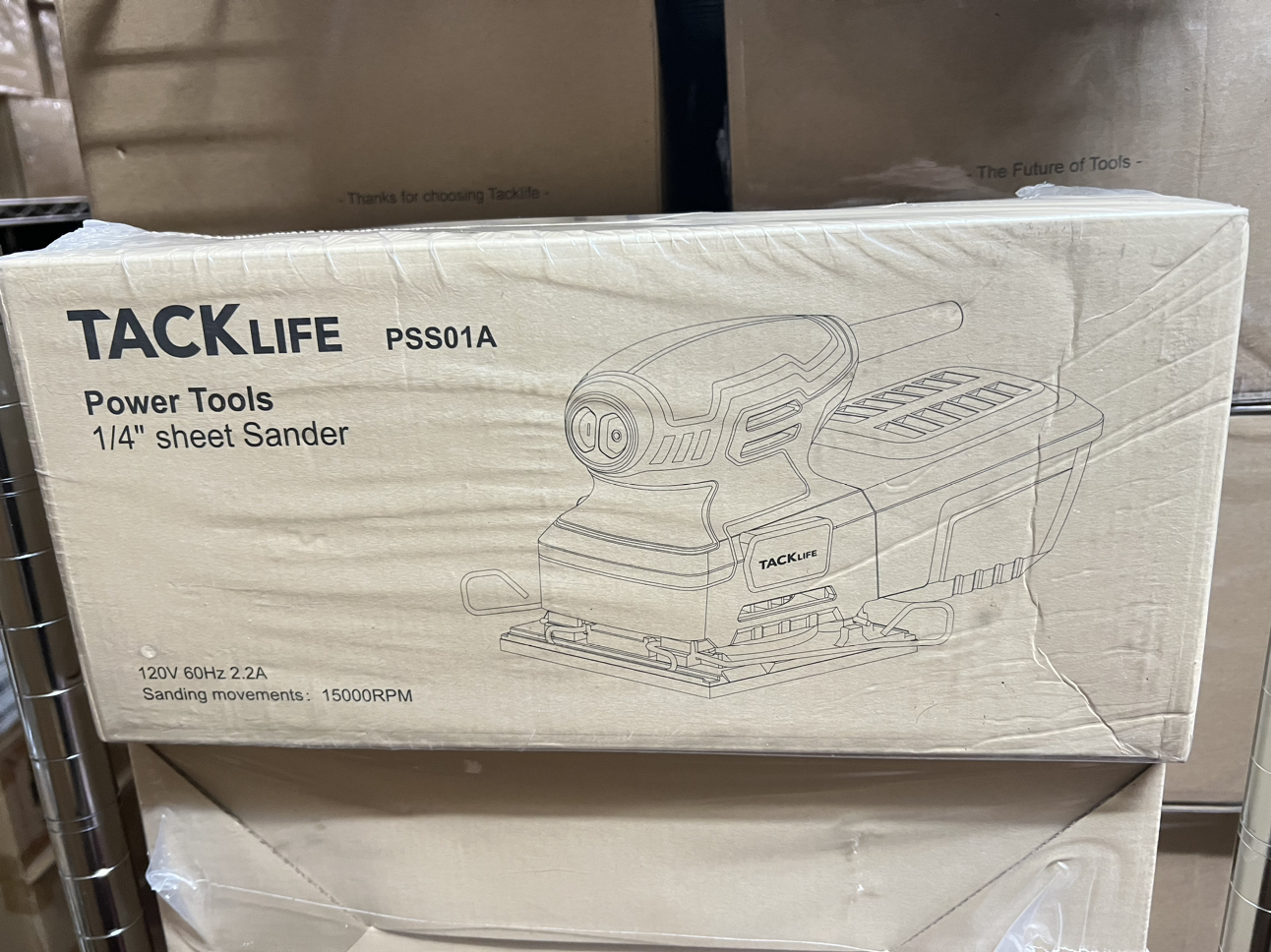 1/4 Sheet Sander with Copper Motor, thumbnail