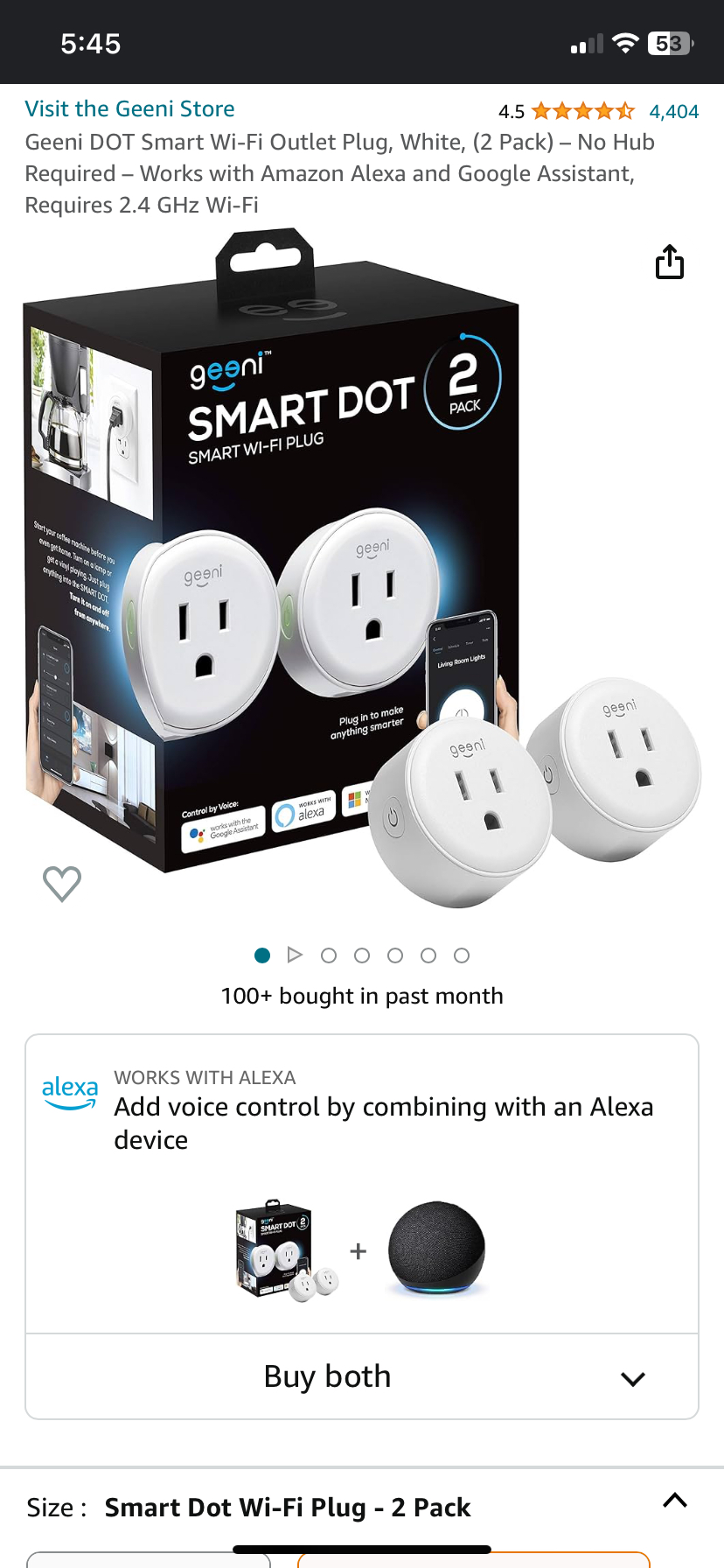 2 Geeni Smart WiFi Plugs image indicator(2)