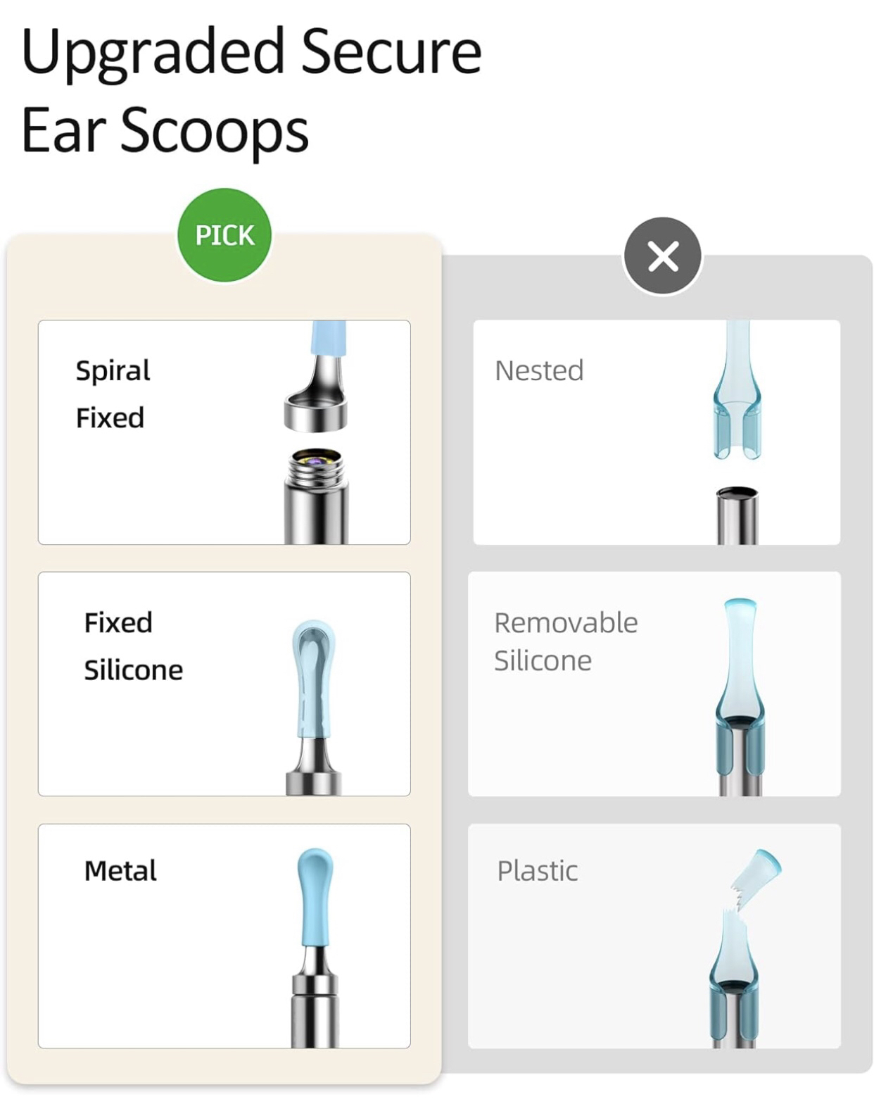 Ear Wax Remover,Ear Cleaning rod image indicator(7)