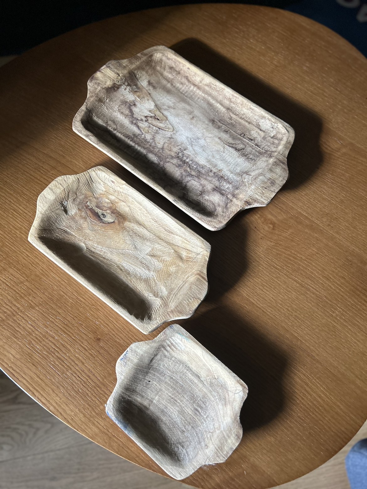 Reclaimed driftwood serving trays thumbnail