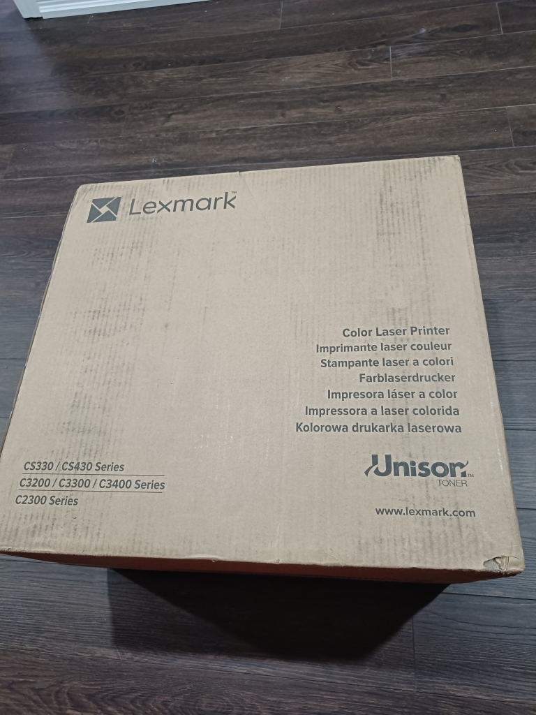Lexmark laser  Coloured Printer with wifi  Unboxed