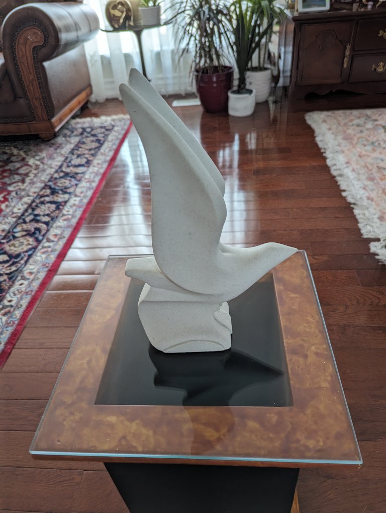 Vintage Marbell Stone Art Belgium - The Dove - photo 3