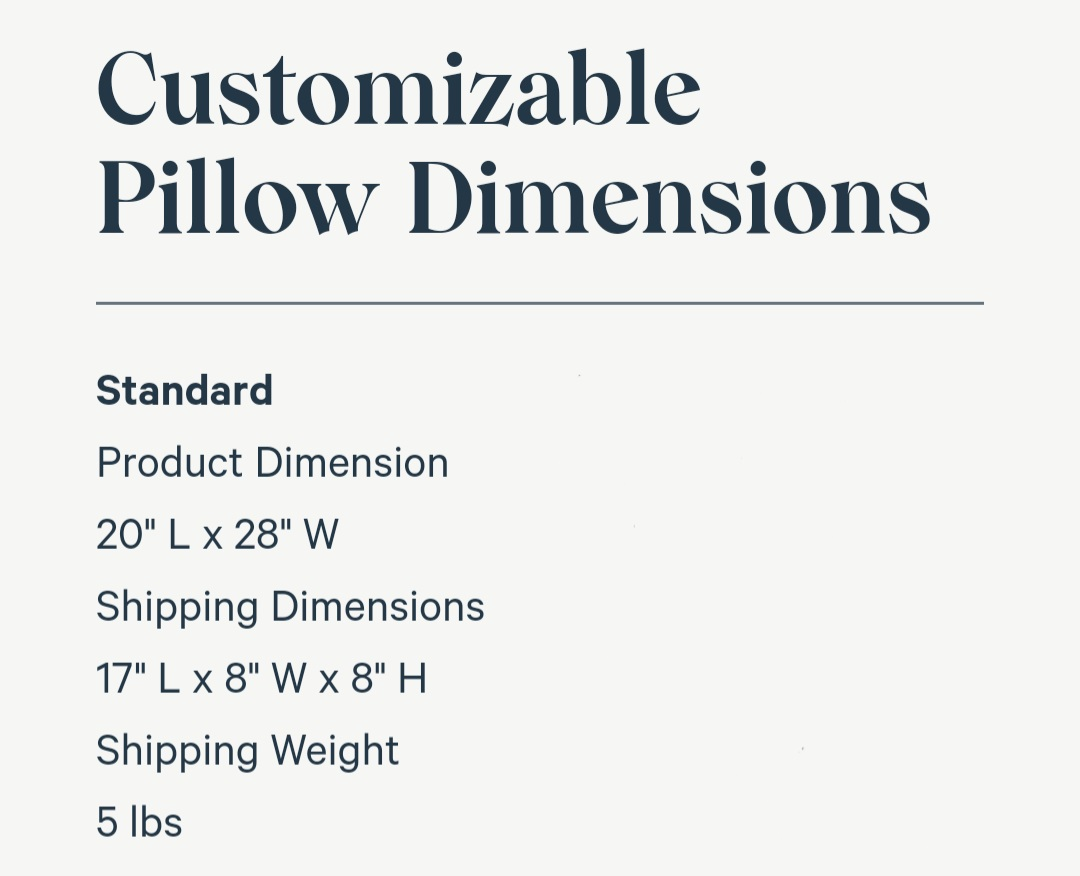 Endy Customizable Pillow - photo 5