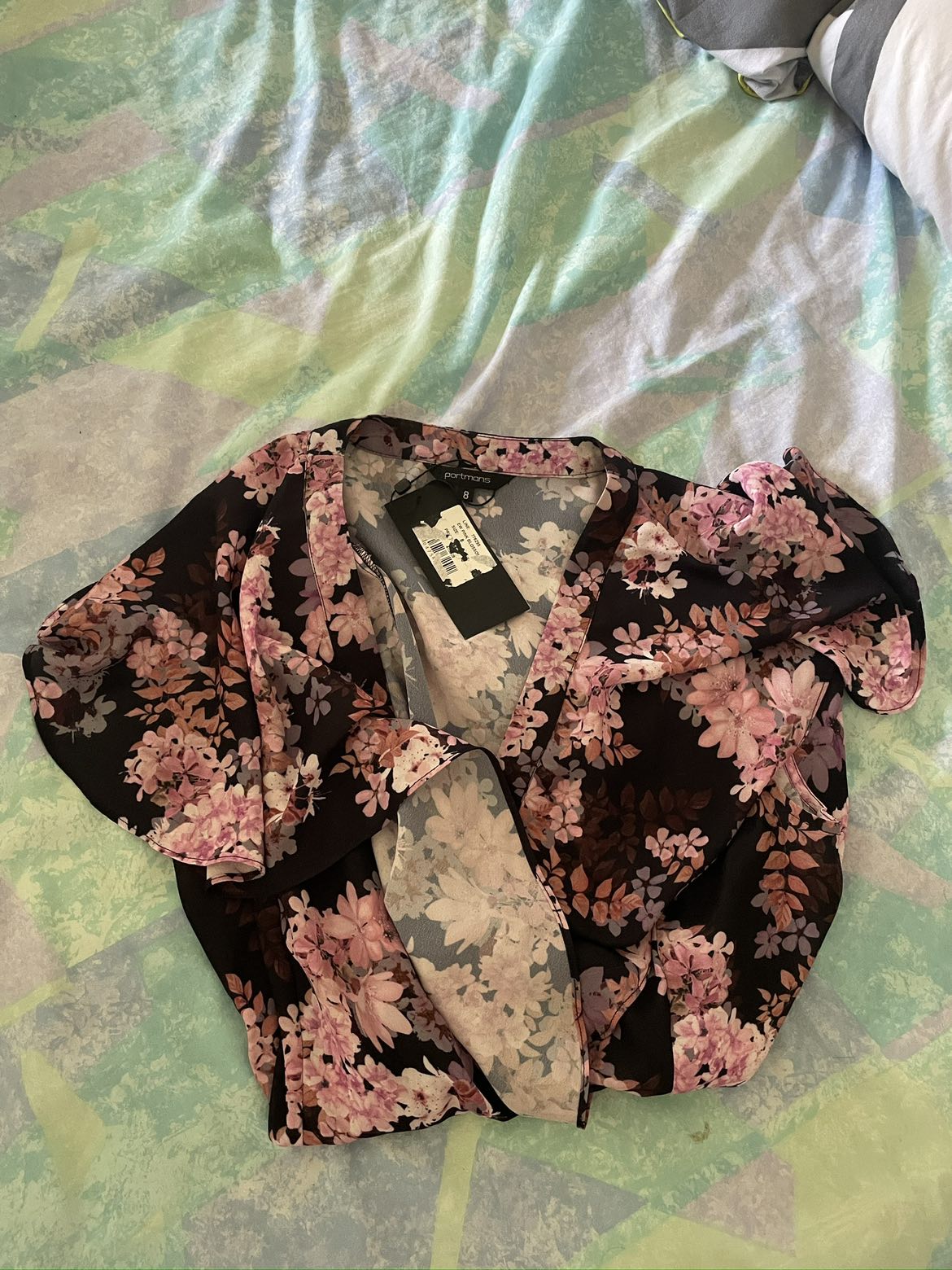 NWT Portmans Floral Blouse Top - photo 2