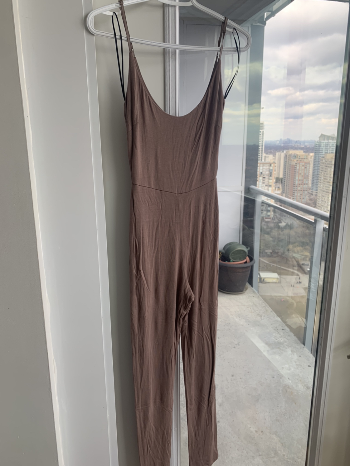 Double lined jumpsuit. thumbnail