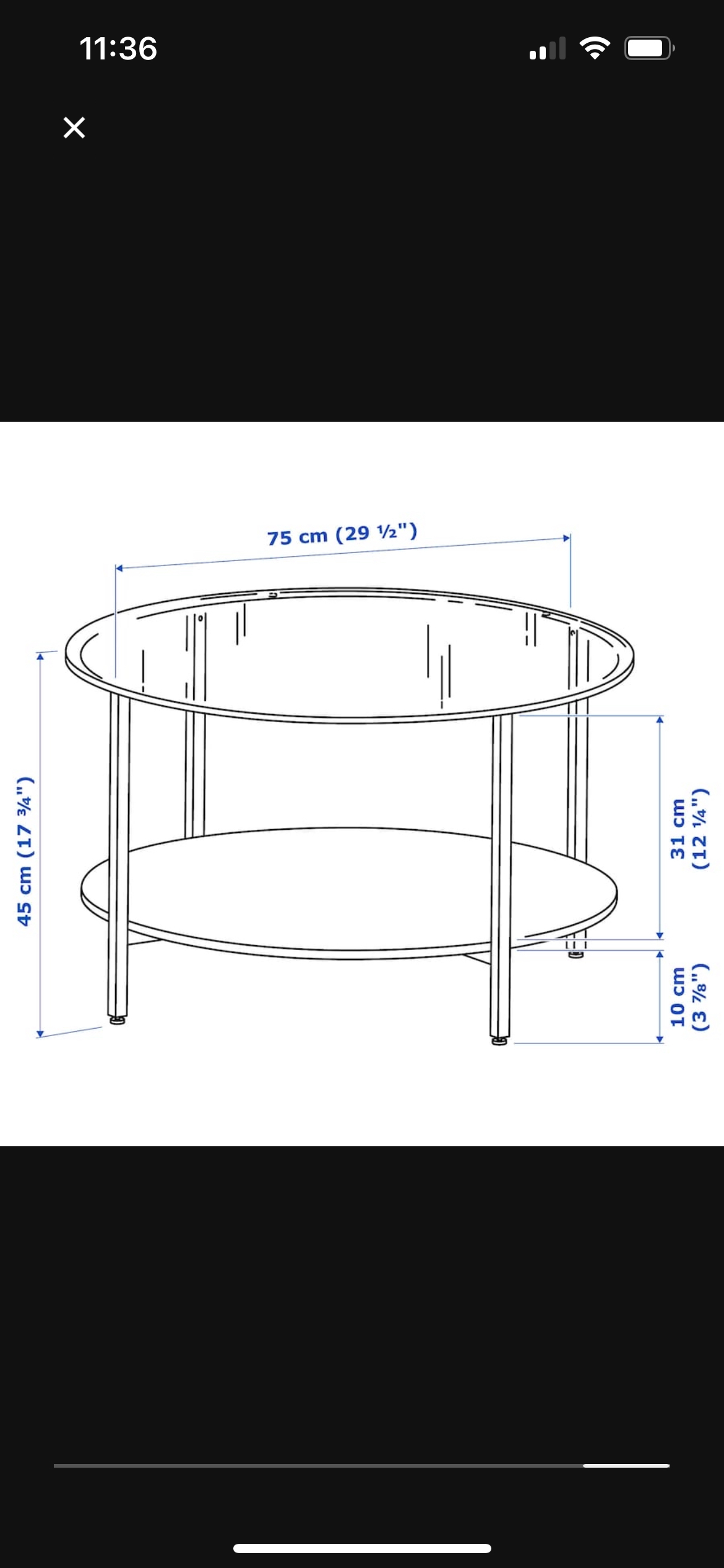 Glass Coffee table - photo 3