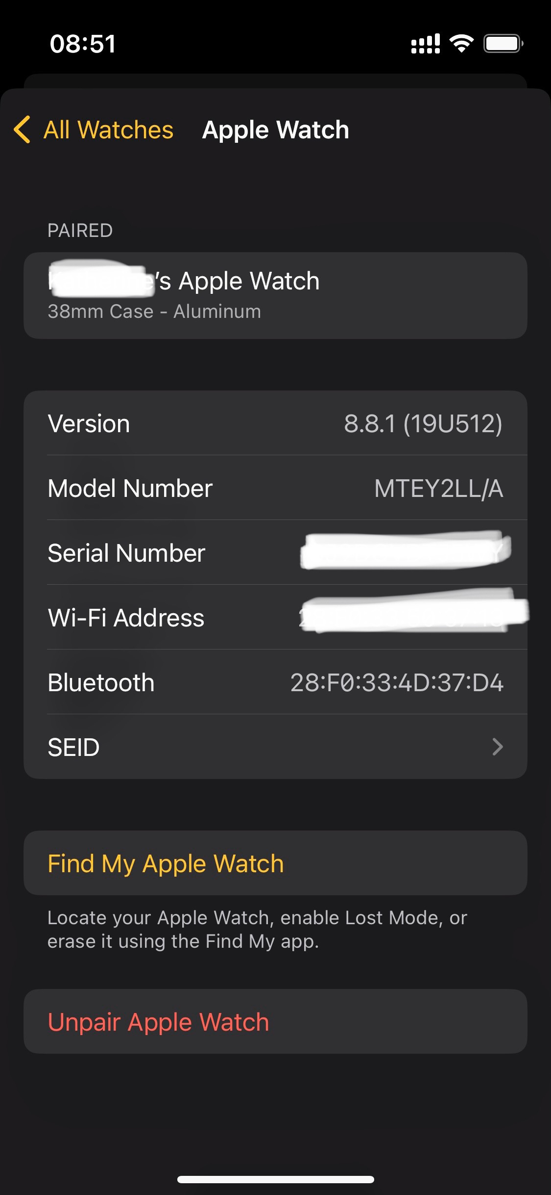 Apple watch 3 - 38mm gps silver - photo 5