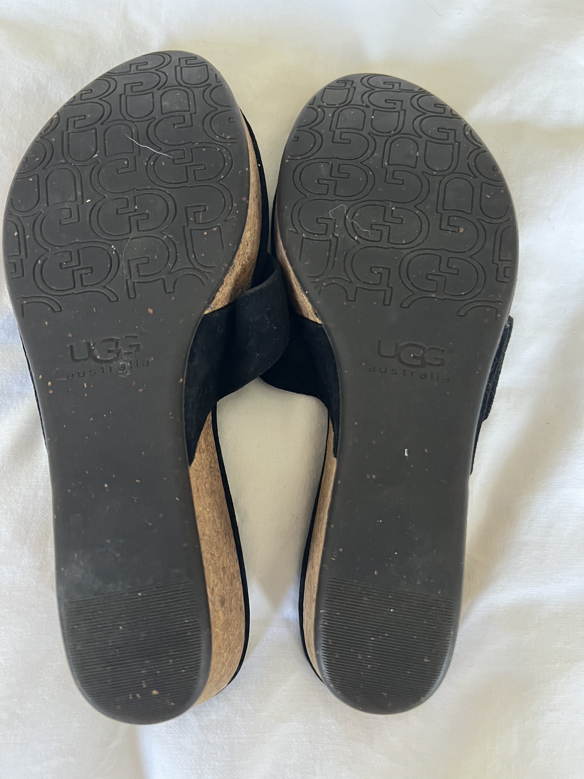 Ugg suede platform flip flops image indicator(3)