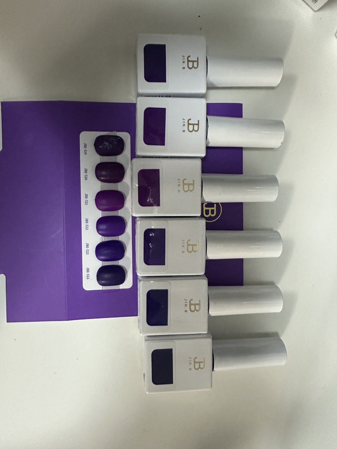 Korean gel nail polish