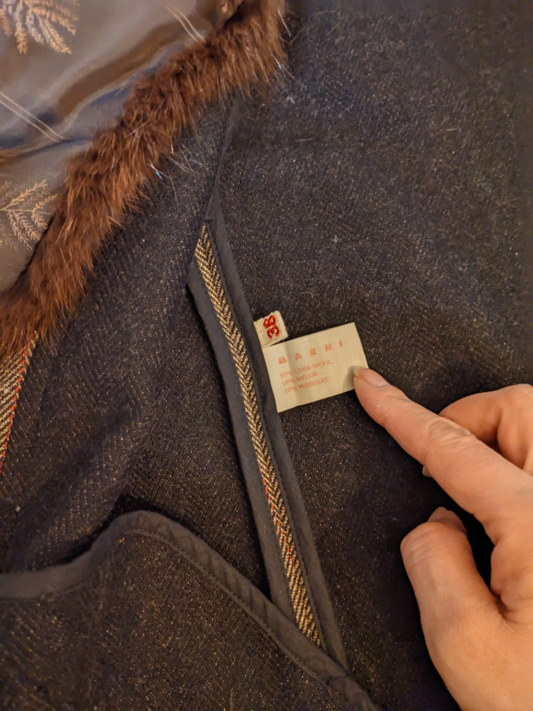 Marni Winter wool Corsage coat Sz 38 🥕 image indicator(5)