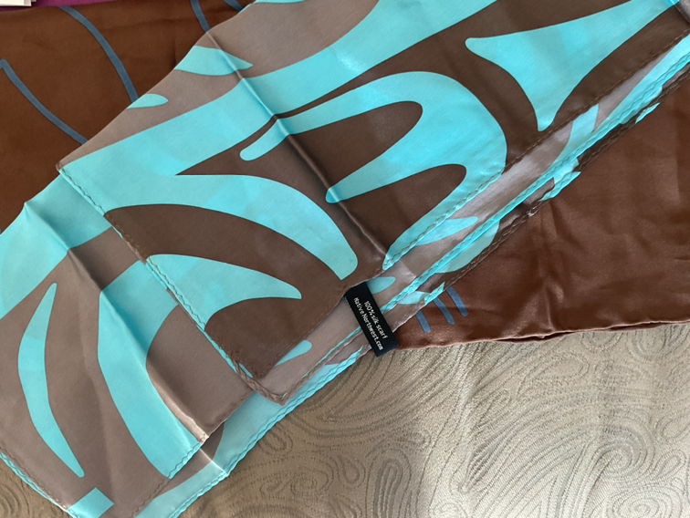 100% silk scarfs - photo 2