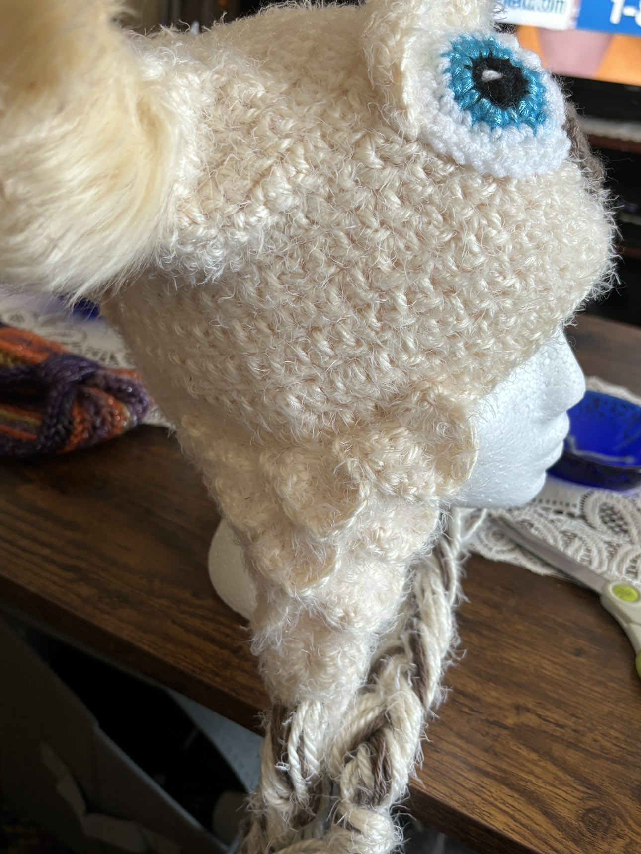 Women’s Owl Hat - photo 3