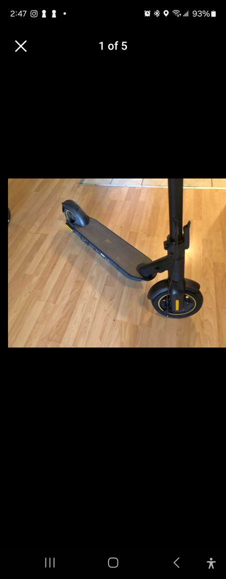 Ninbot g30 max escooter for sale - photo 5