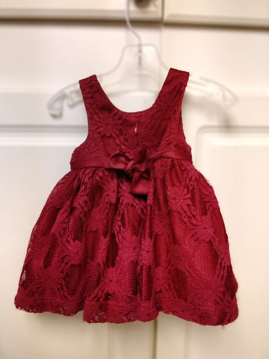American Princess red dress, 12 months baby girl! - photo 2