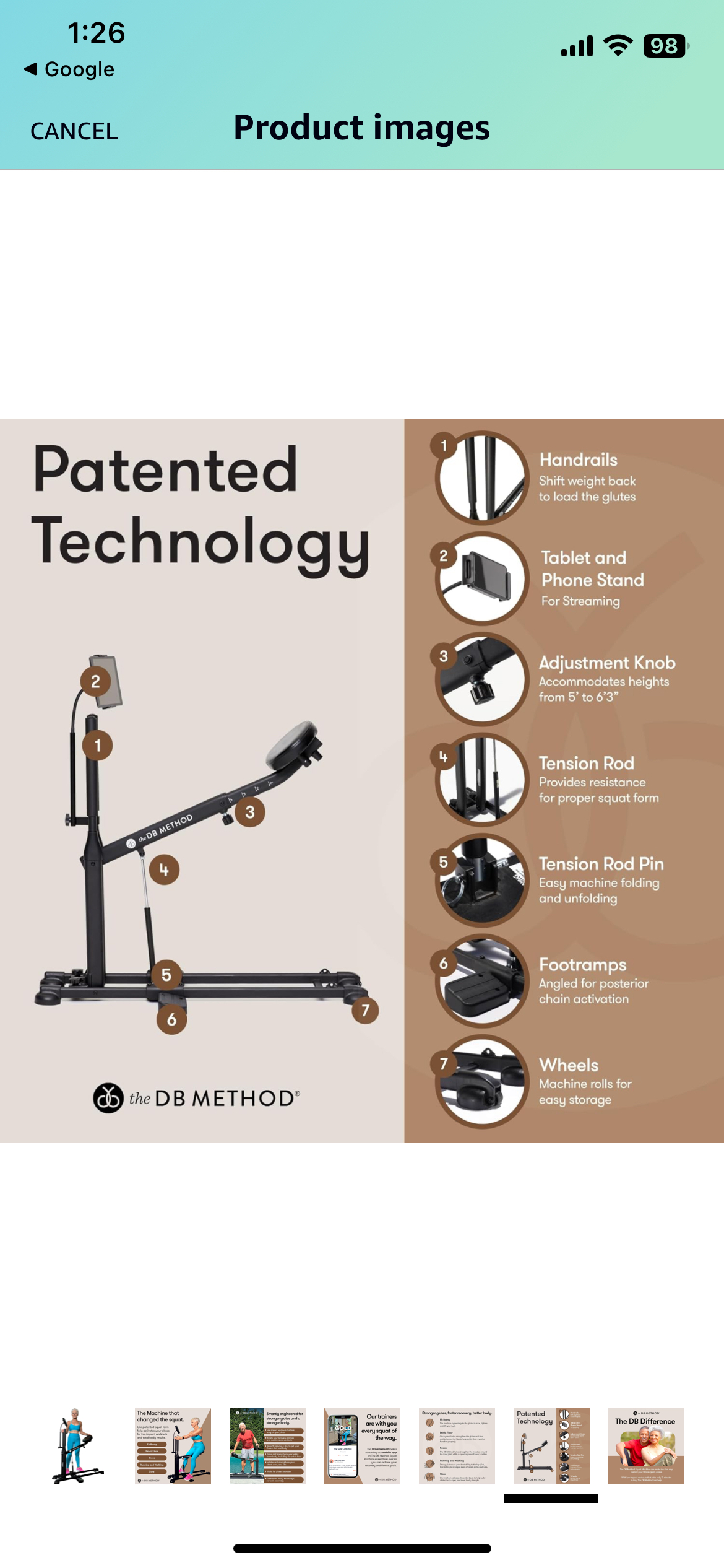 Brand New #1 The DB Method Squat Machine - photo 3