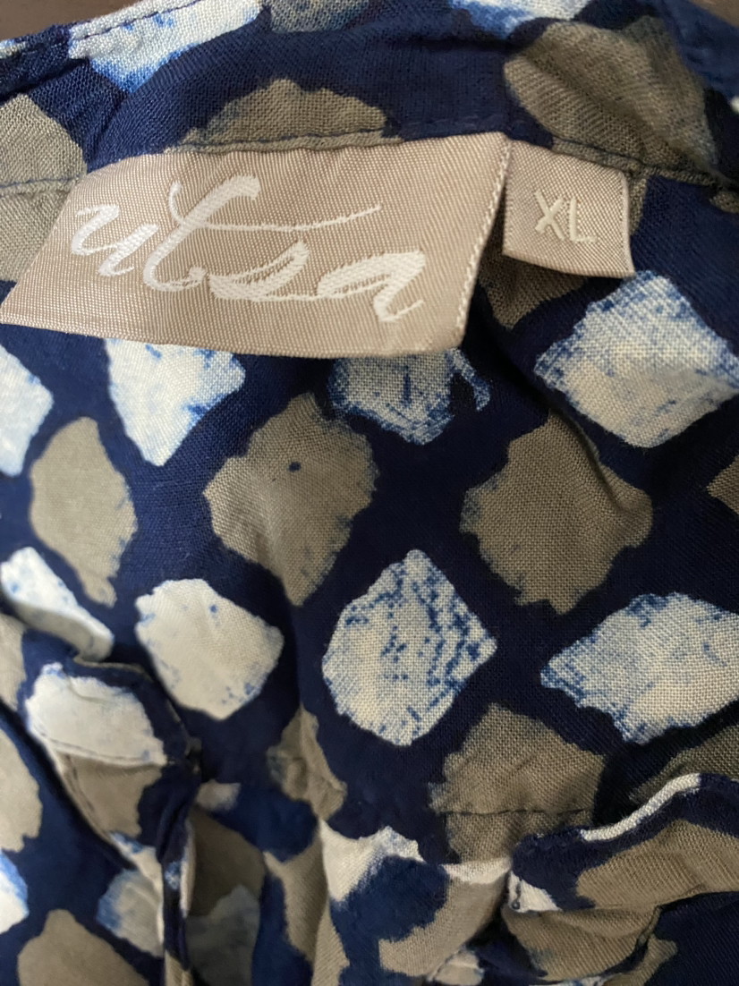 Ladies cotton top / shirt . Size XL ( L in my opinion ) - photo 4