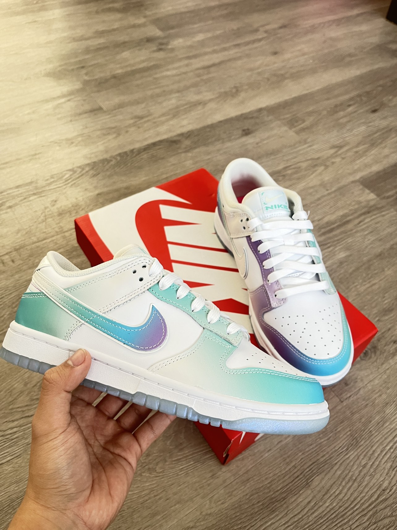 Moving Sale!!! Nike Dunk Low Multi Color - photo 5
