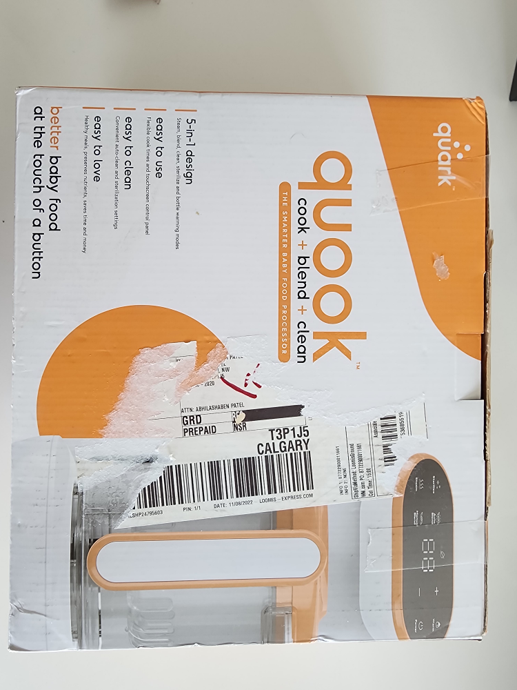 Quook 5-in-1 Baby Food Maker - photo 4
