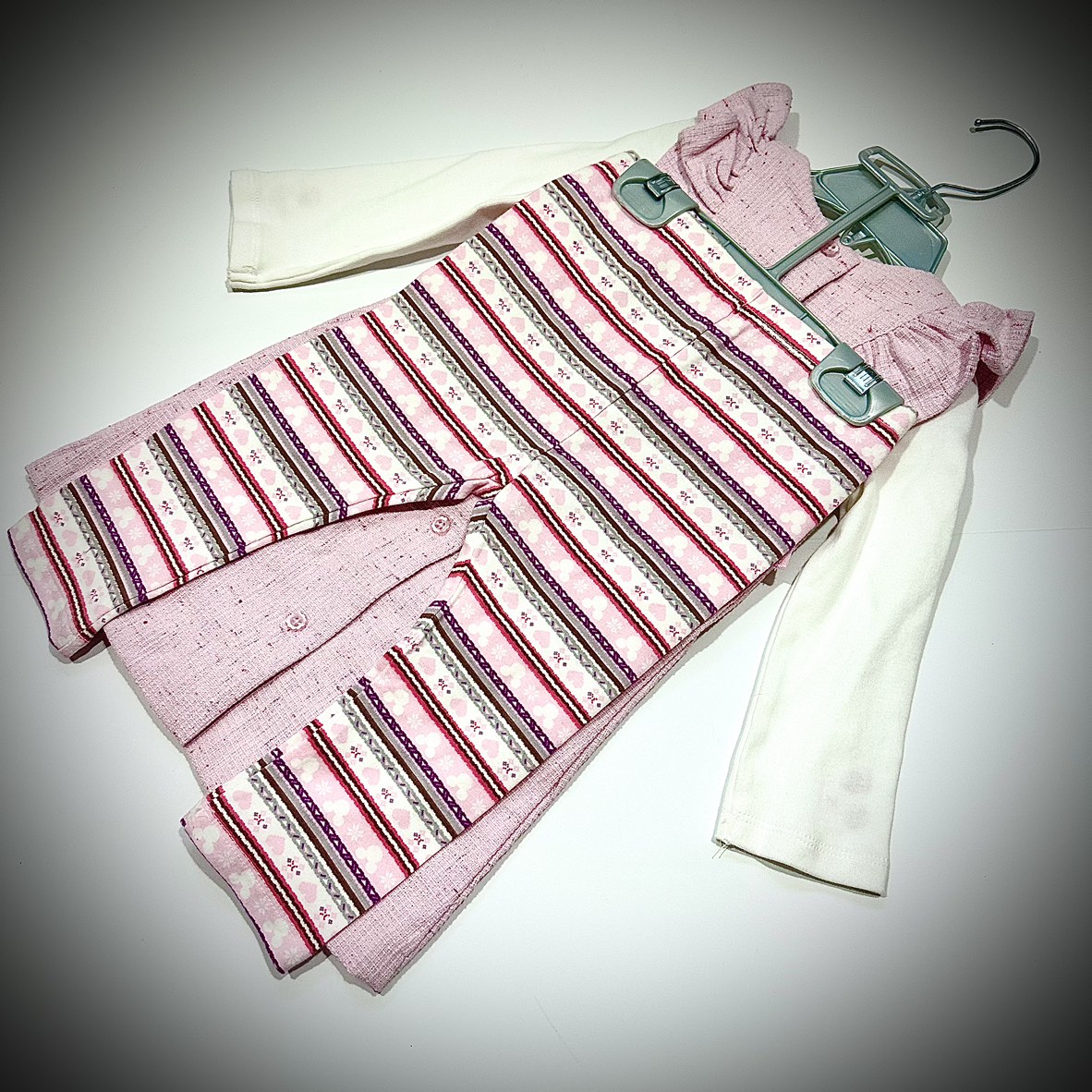 Disney Baby Girl Outfit & Mini Mouse Stuffy - photo 4
