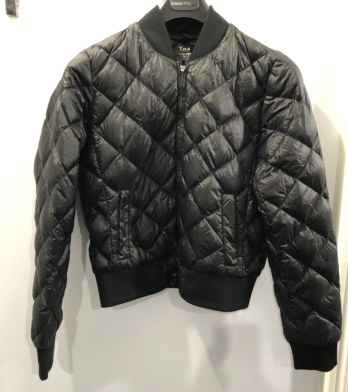 TNA League Quilted Down Bomber + Lambswool Beanie Size M - photo 4
