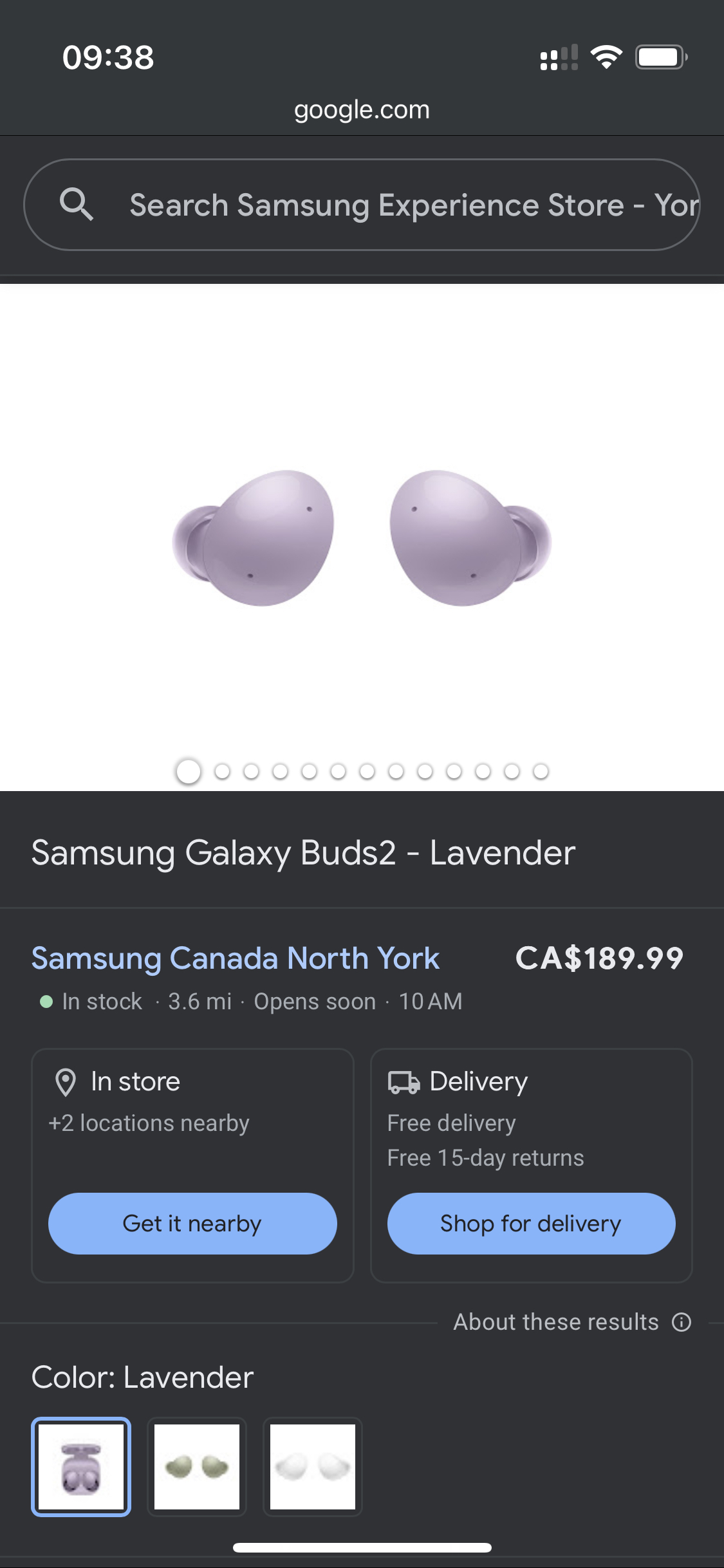 Samsung Galaxy buds 2 lavender | rarely used | no box - photo 3