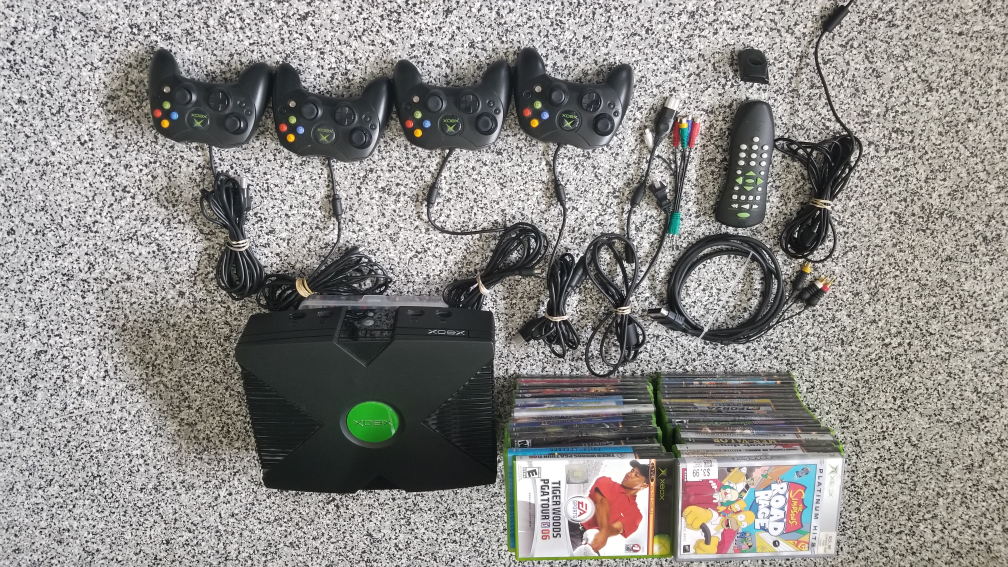 Xbox + over 30 games