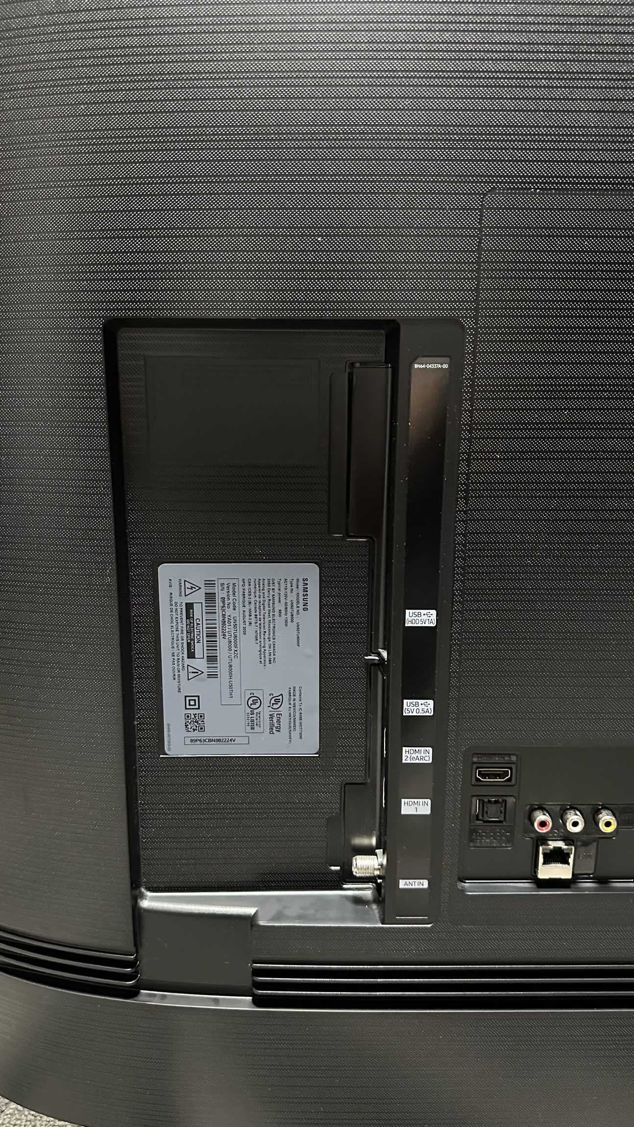 Samsung 50” class 4K crystal UHD LED Smart Tv - photo 2
