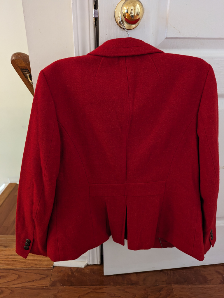 Wool/polyester blend blazer #freecycle image indicator(3)