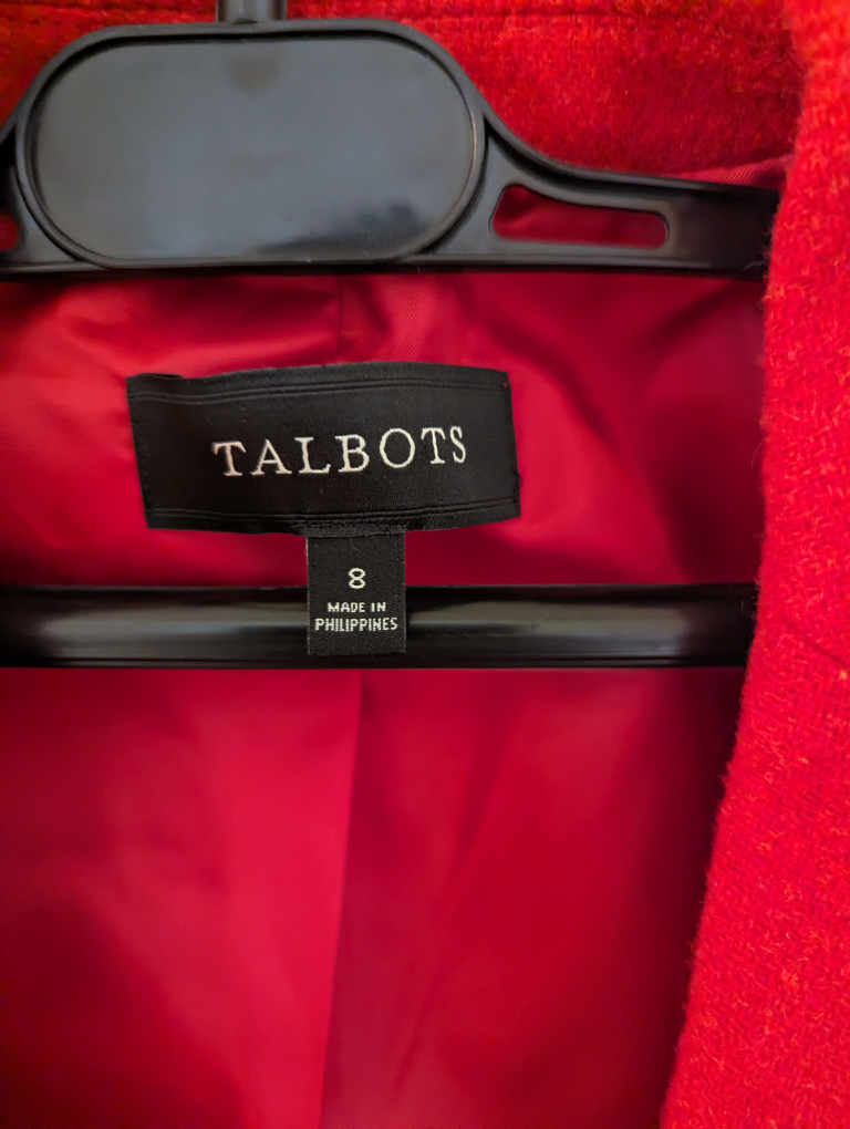 Wool/polyester blend blazer #freecycle image indicator(4)