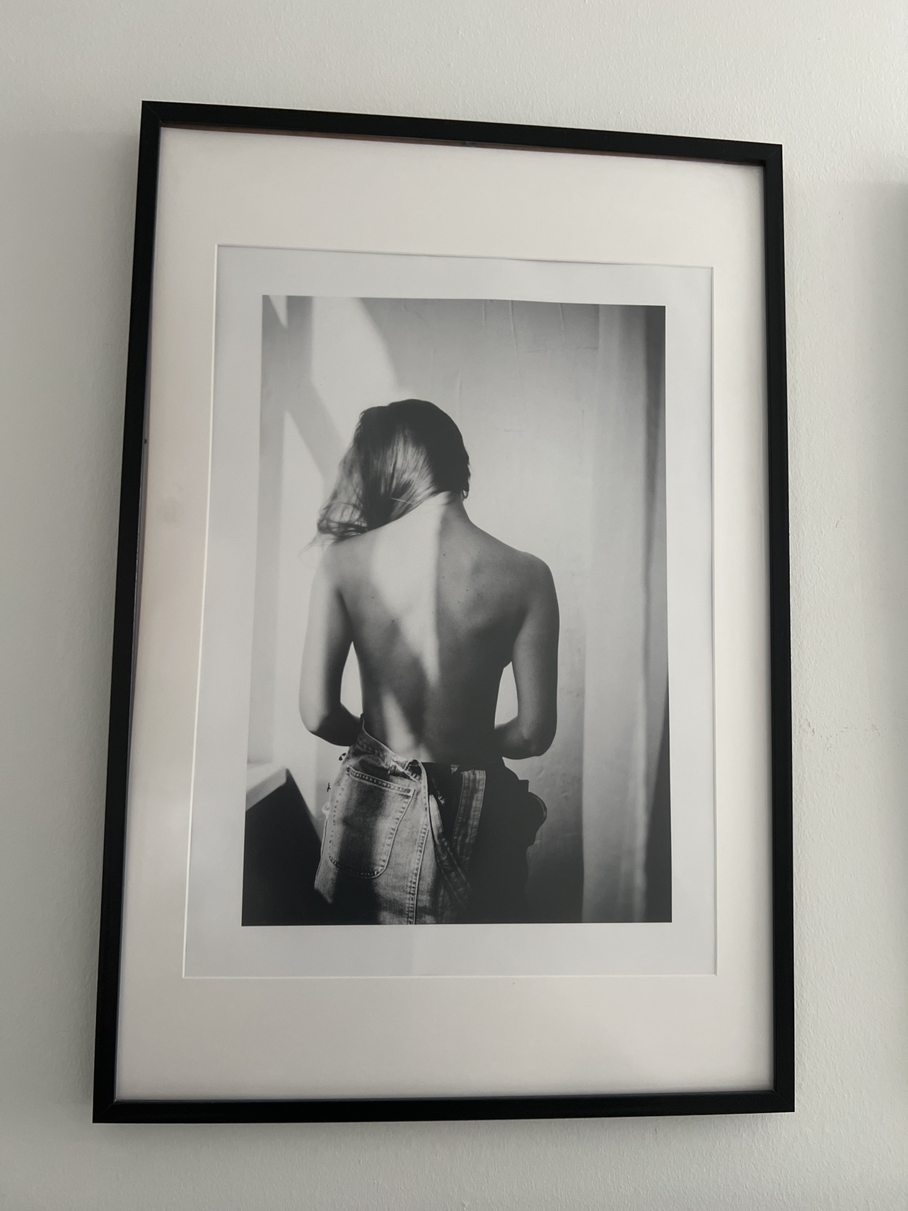 Frame with photo thumbnail