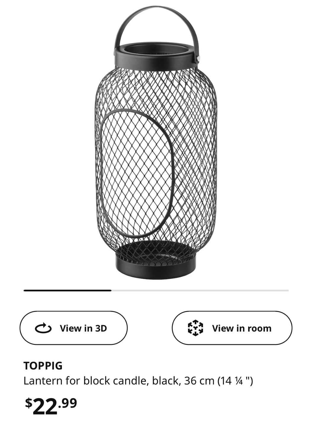 Ikea lantern / candle holder - photo 4
