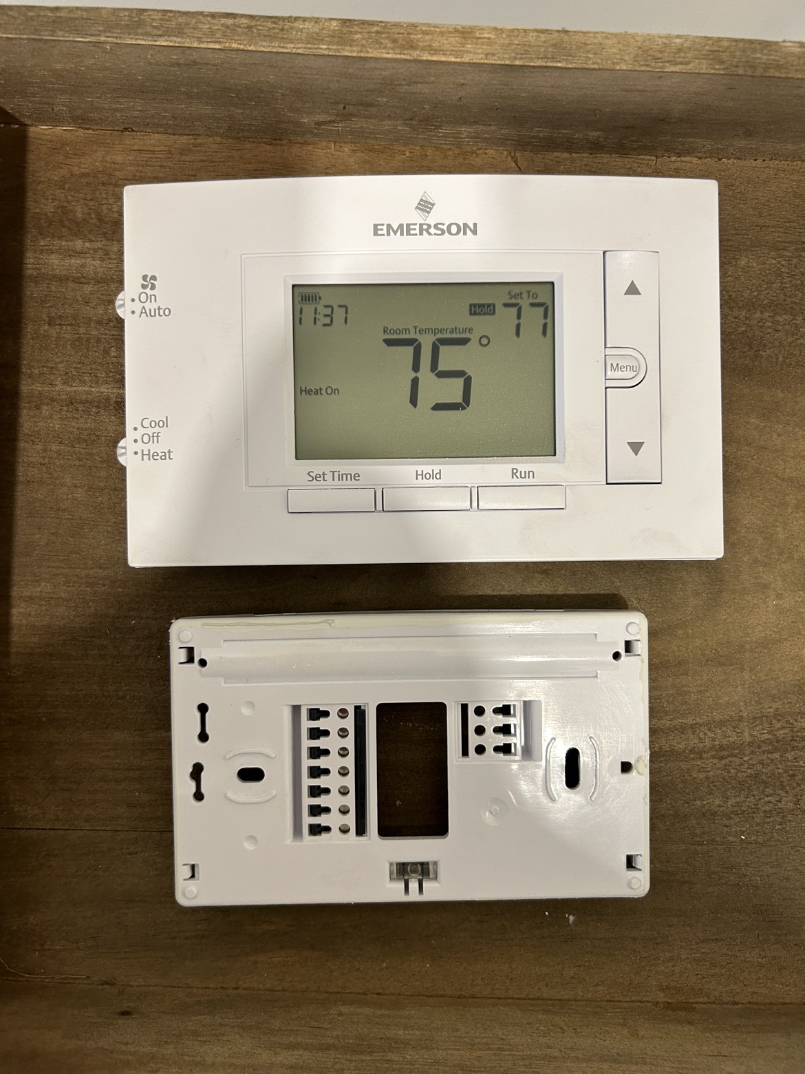Emerson home thermostat