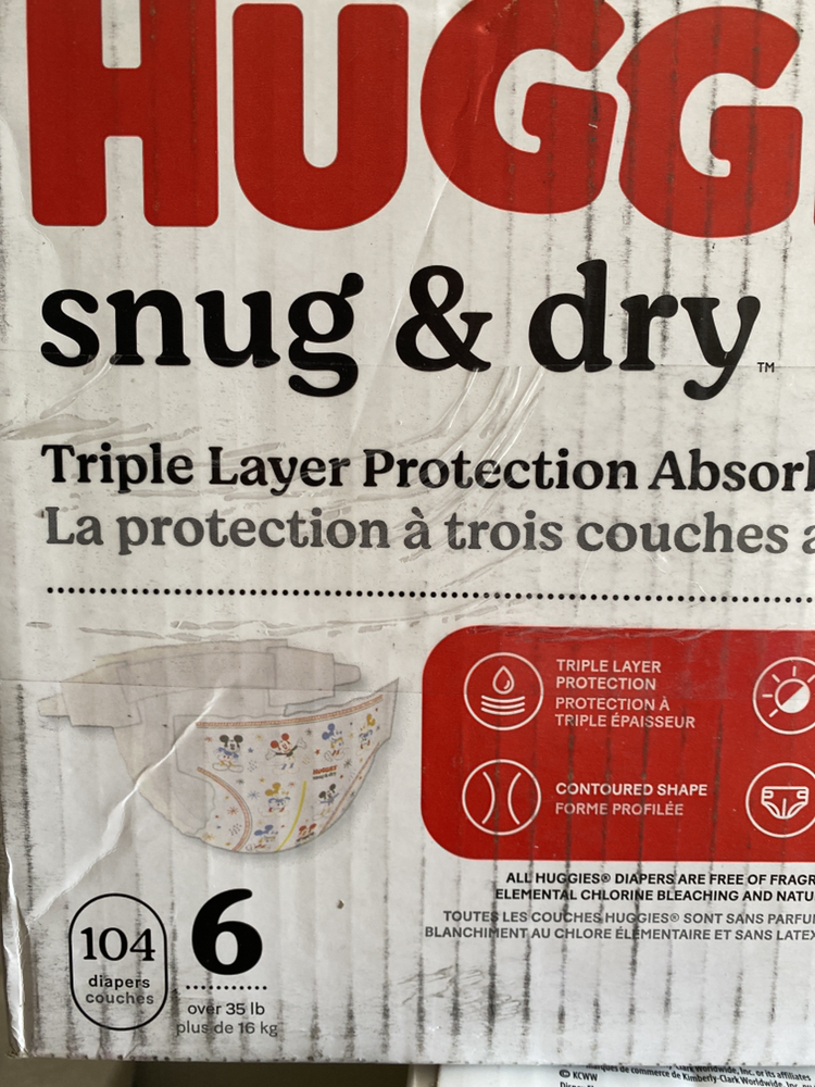 Huggies 6