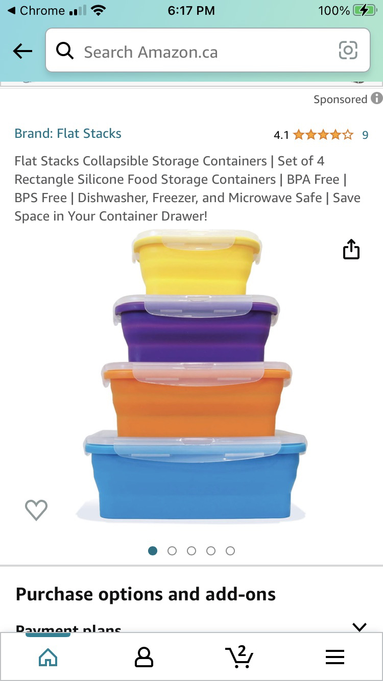 Silicone storage containers for sale. Offers ok . Thank you. - photo 2