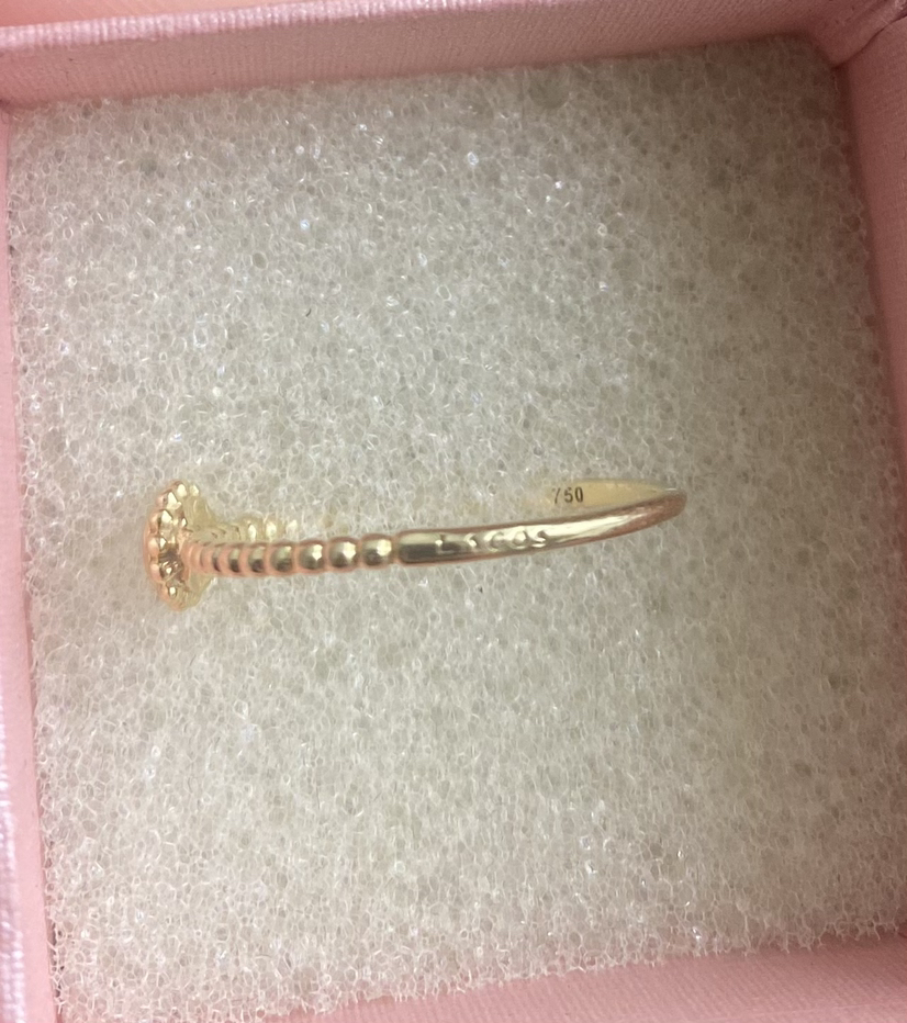 18k Diamond ring 0.08 - photo 3