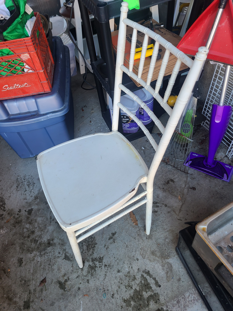 Metal chair - photo 2