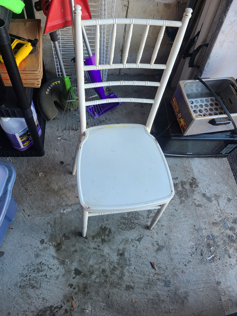 Metal chair - photo 3