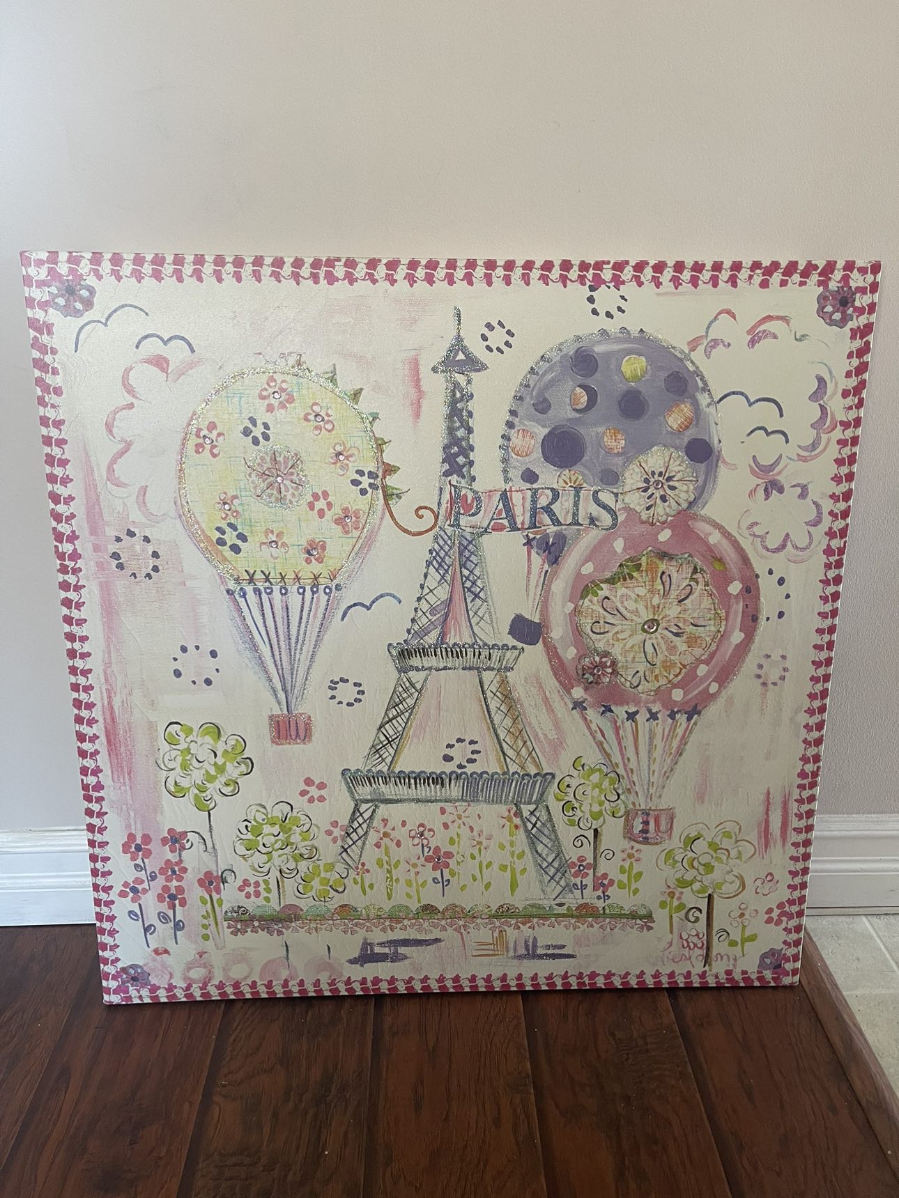 Beautiful canvas art for girls image indicator(5)