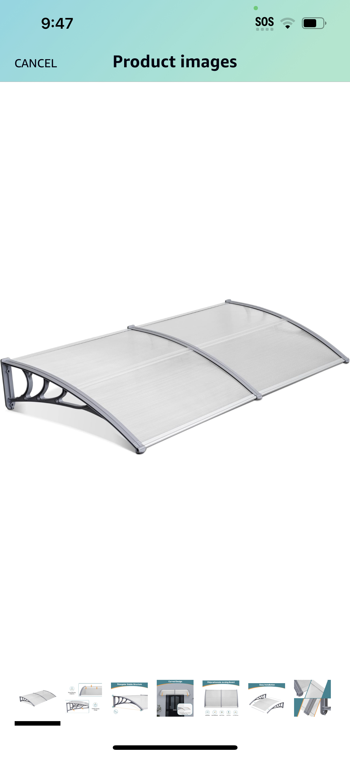 Window awning outdoor #296 thumbnail