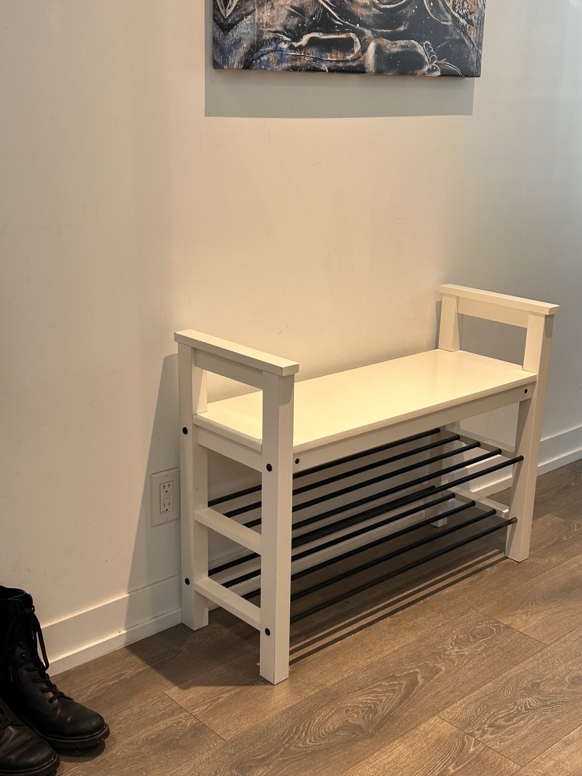 IKEA HEMNES Bench with Shoe Storage image indicator(3)