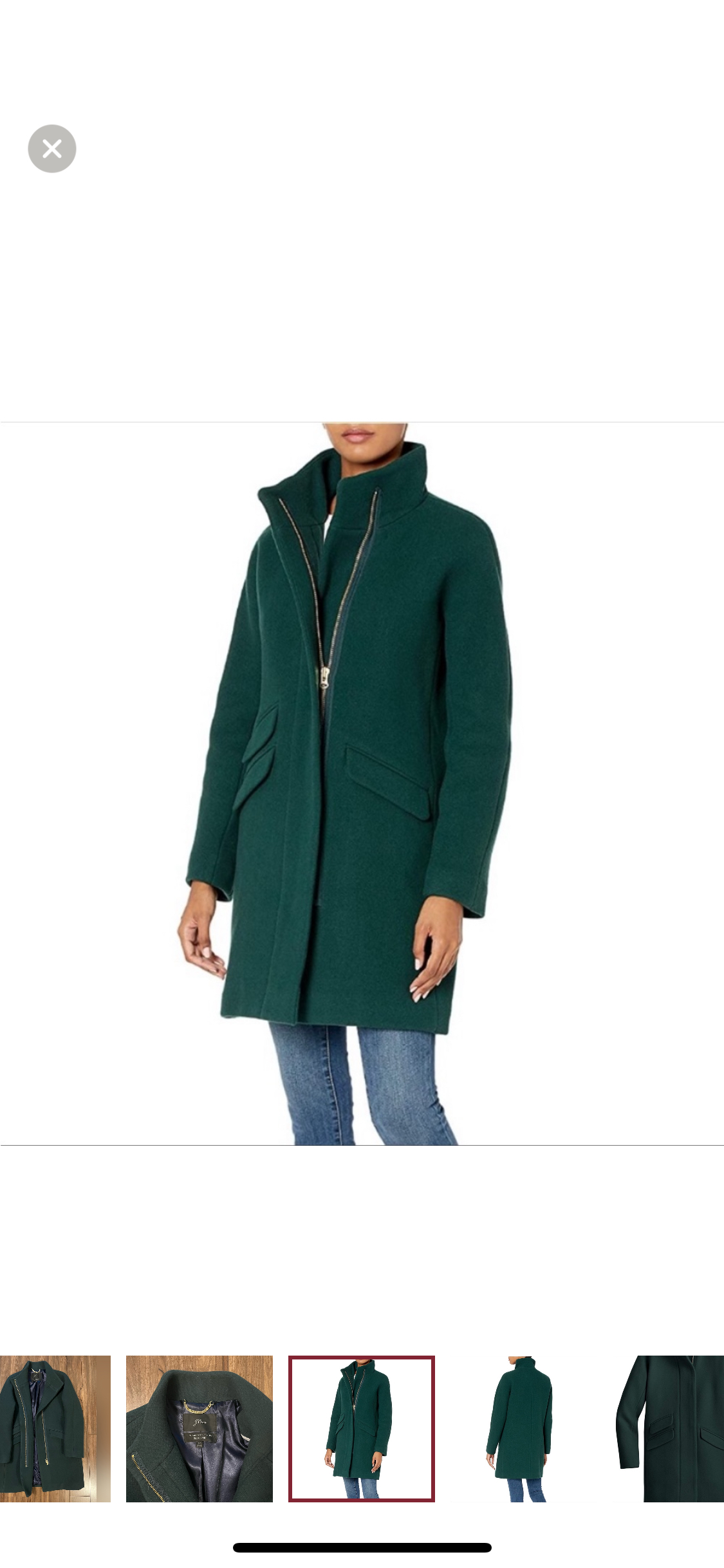 J. Crew Cocoon Coat in Stadium Wool image indicator(4)