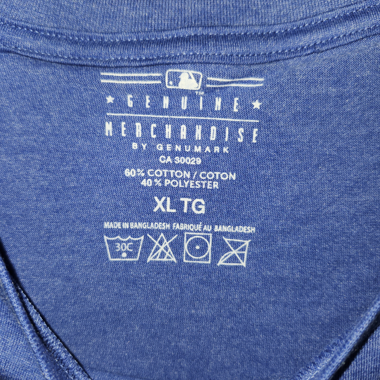 BLUE JAYS T-SHIRT.  #XL Gender Neutral Fit. image indicator(3)