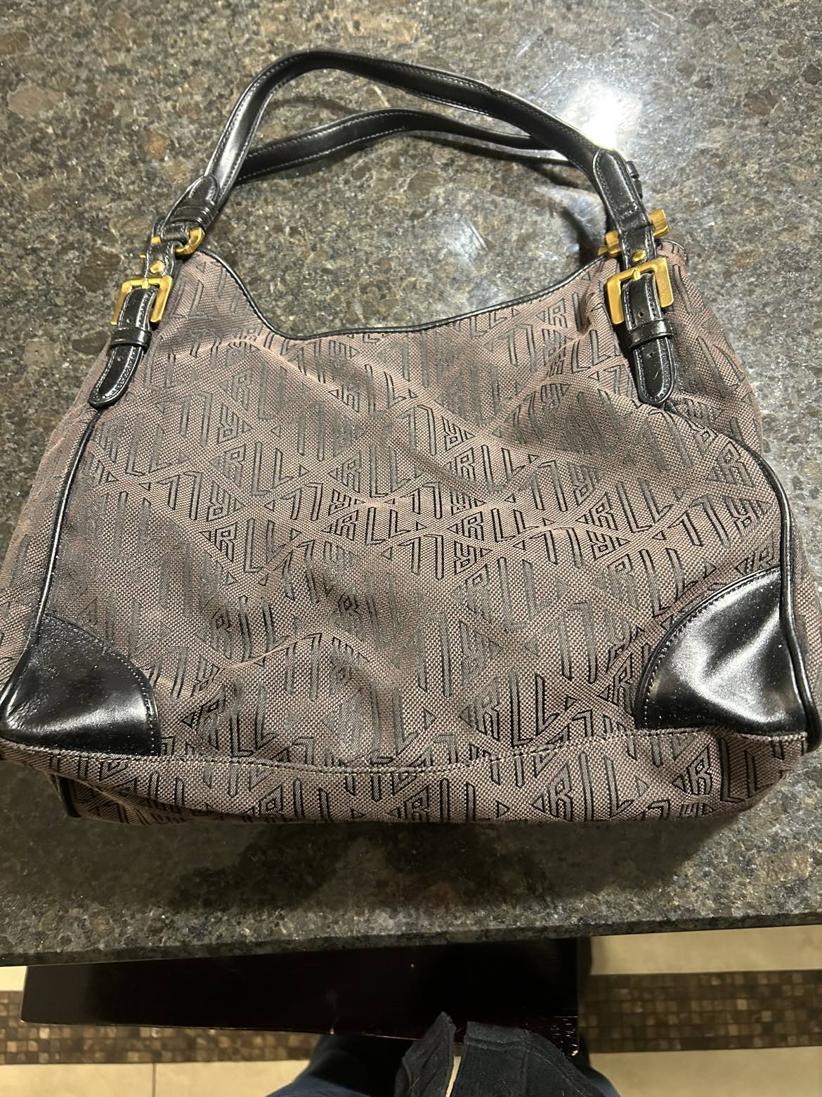 Ralph Lauren vintage handbag like new light wear image indicator(4)