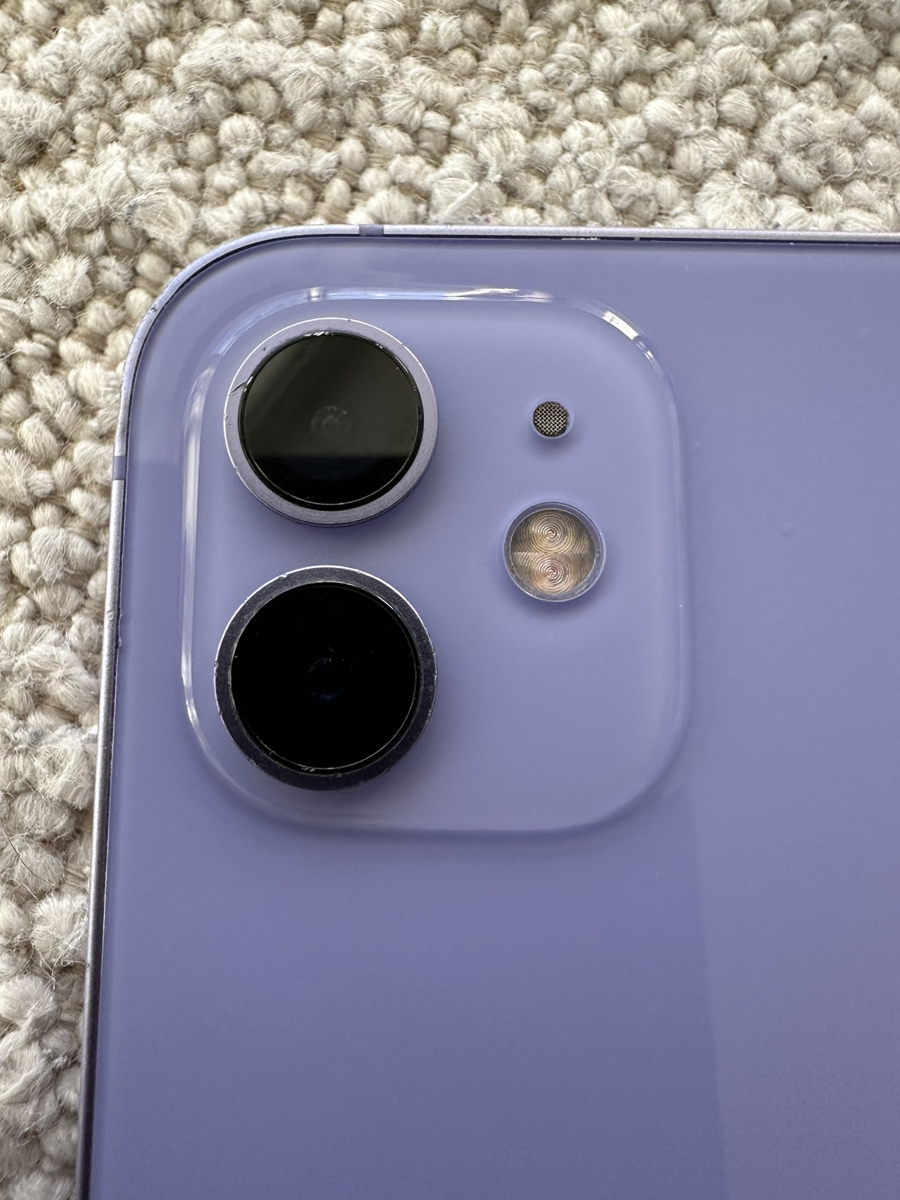iPhone 12 Purple 128GB Dents and Scratched Screen - photo 3