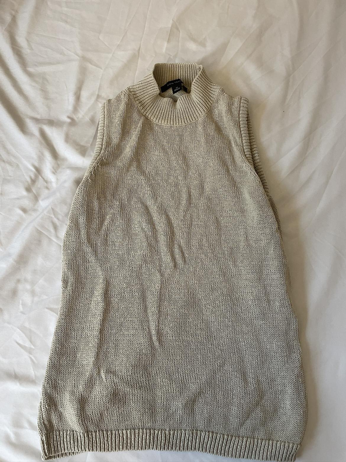 Ann Taylor Knit Sweater Tank
