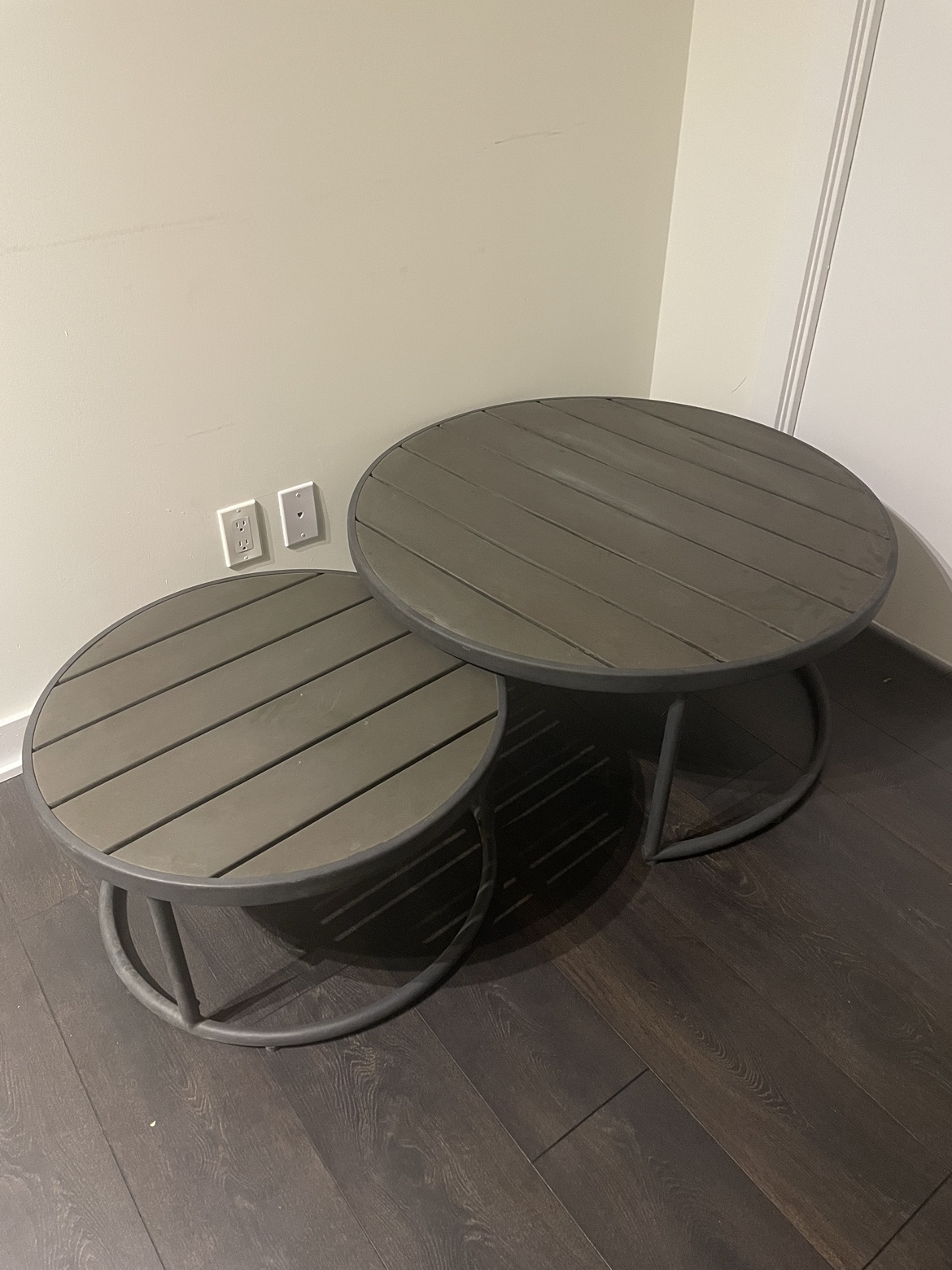 Hometrends 2 Pack Endurowood Nesting Tables thumbnail