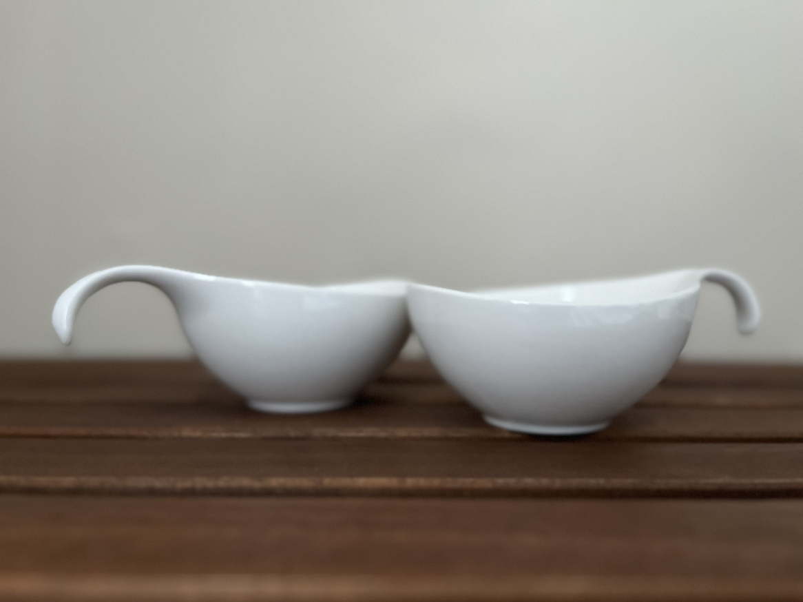 Oslo porcelain gravy boat – set of 2 - photo 3